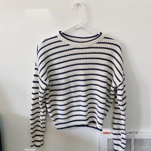 Urban outfitters stripped sweater